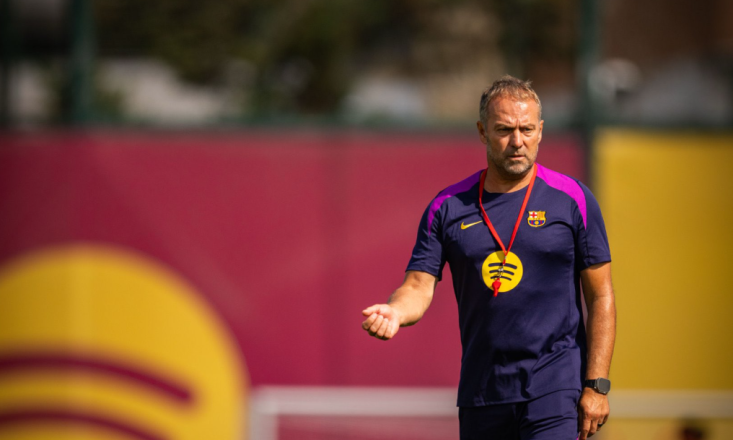 فليك يستقر على خط وسط برشلونة