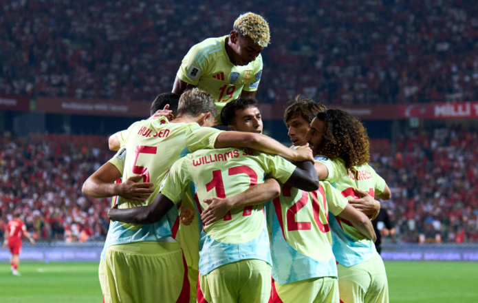 إسبانيا تسحق تركيا في عقر دارها في تصفيات المونديال